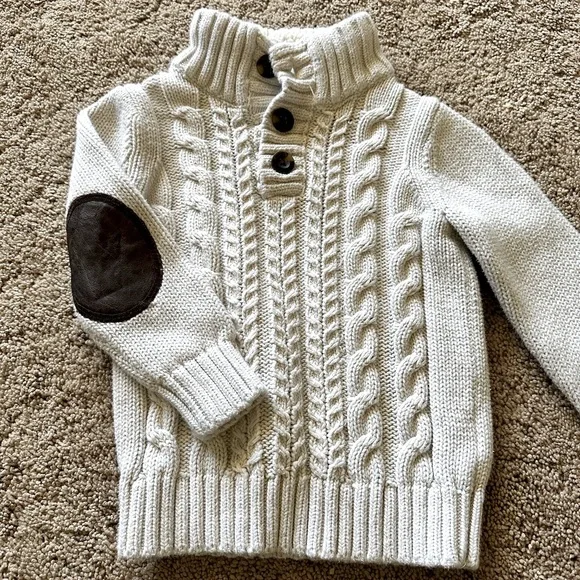 GAP Shirts Tops Baby Gap Cable Knit Sweater Poshmark
